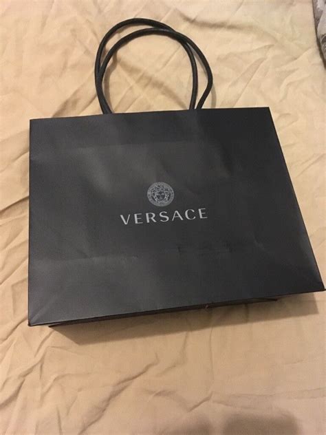 versace paper shopping bags|versace collection evening bag.